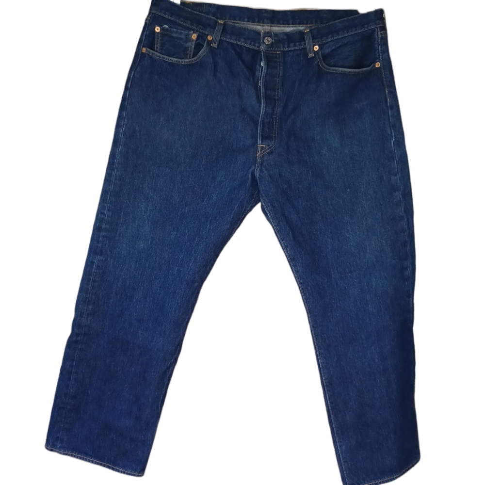 CL462 LEVIS 501 Denim Jeans Pants for men Plus Size  40/30 Blue